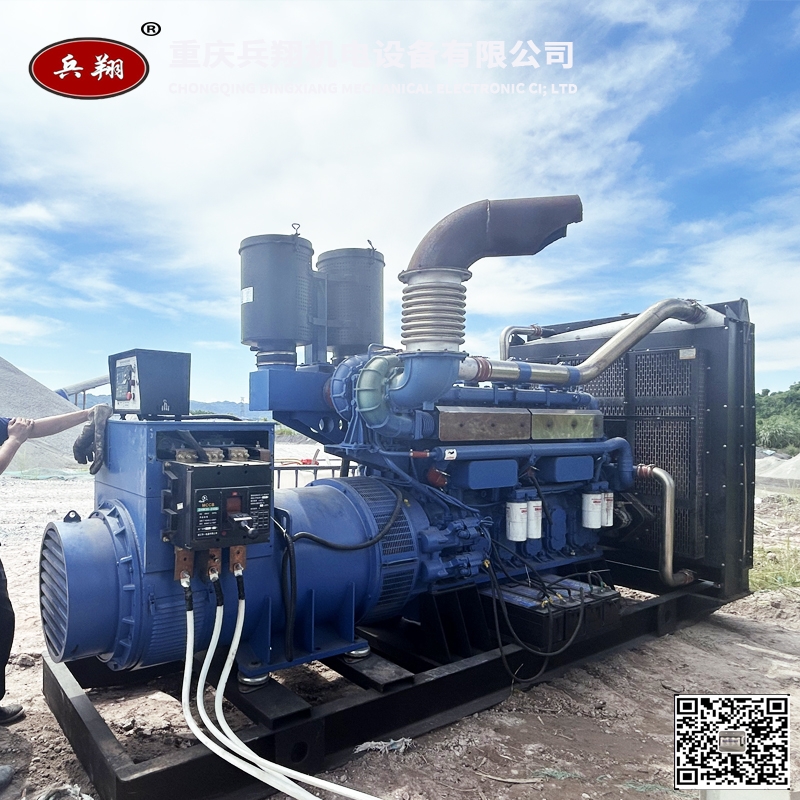 大功率1000KW玉柴發(fā)電機組高效助力工地穩(wěn)定供電案例展示